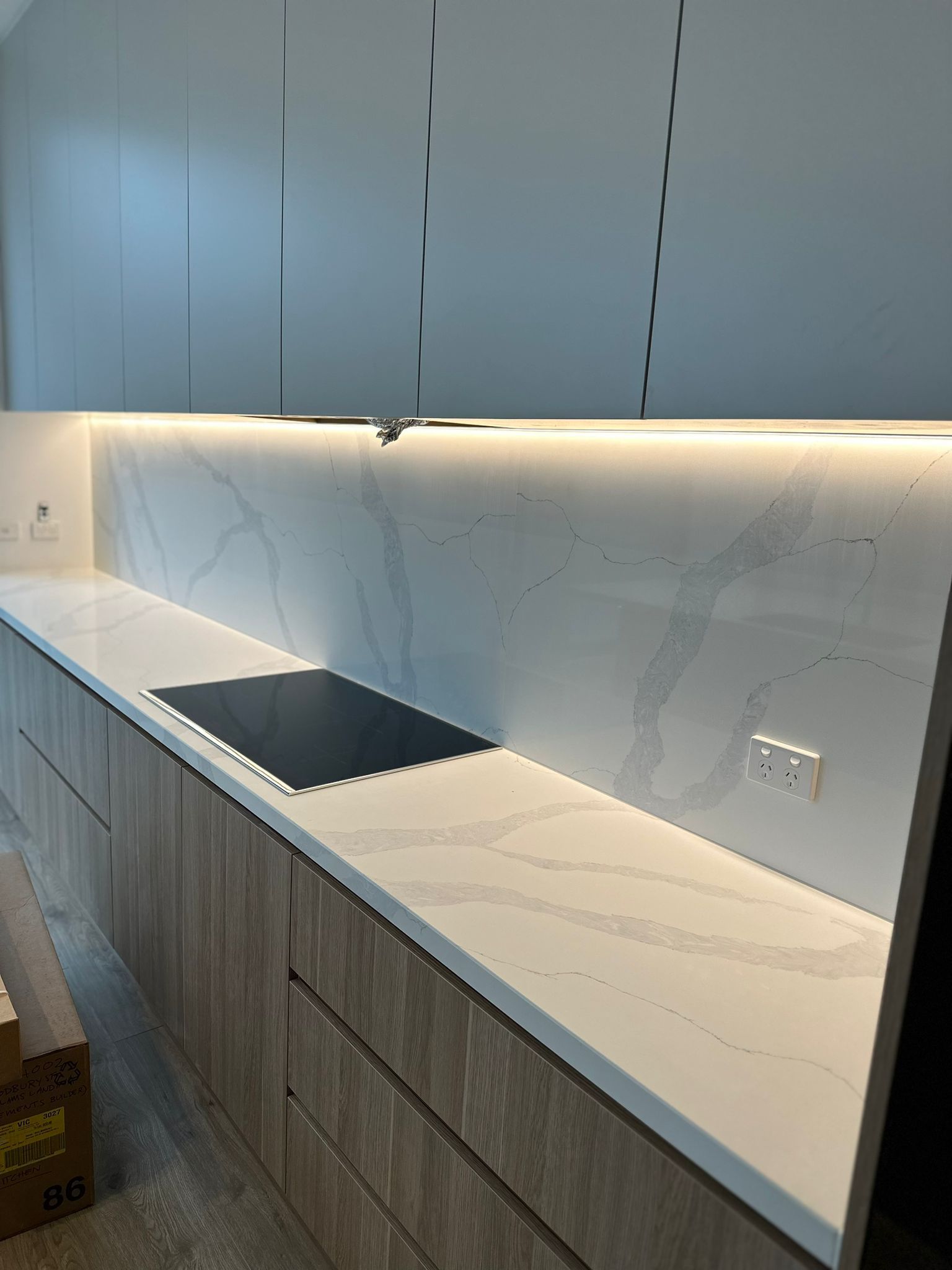 Induction Cooktop Installed